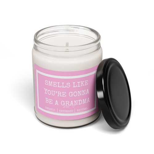 Scented Soy Candle - Smells Like You're Gonna Be a Grandma - Picture 10 of 41