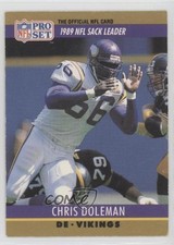 1990 Pro Set League Leader Chris Doleman #18 HOF 10r3