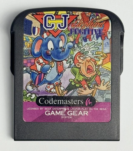 CJ Elephant Fugitive - Cart Only - SEGA Game Gear | TheGameWorld