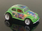 1966 VW Volkswagen Beetle LOVE BUG Flat-4 Redline 1/64 Scale Limited Edition J