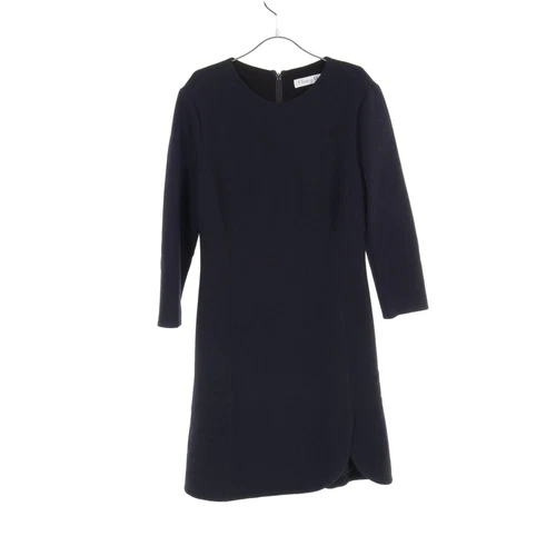 【Abiti】 Abito Christian Dior Manica 3 4 Lana Navy Buon Prodotto Dal Giappone