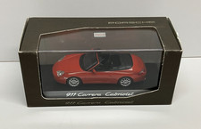 1:43 MINICHAMPS Porsche 911 Carrera Cabriolet (Red) diecast WAP 020 081 12
