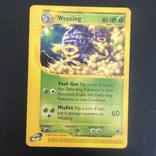 Weezing 70/165 - Expedition - REGULAR - Pokémon TCG 2002 WOTC