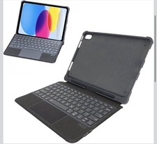 Keyboard Case for iOS 10th Gen 10.9 Inch Tablet RGB Backlight wireless