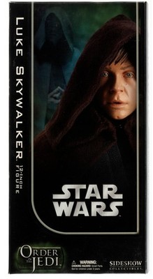 New! Sideshow Collectibles Star Wars Jedi Master Luke Skywalker Order of the 1/6