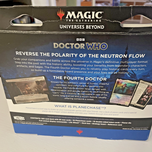 Magic the Gathering - Universes Beyond Doctor Who Blast From Past Commander Deck - Picture 4 of 5