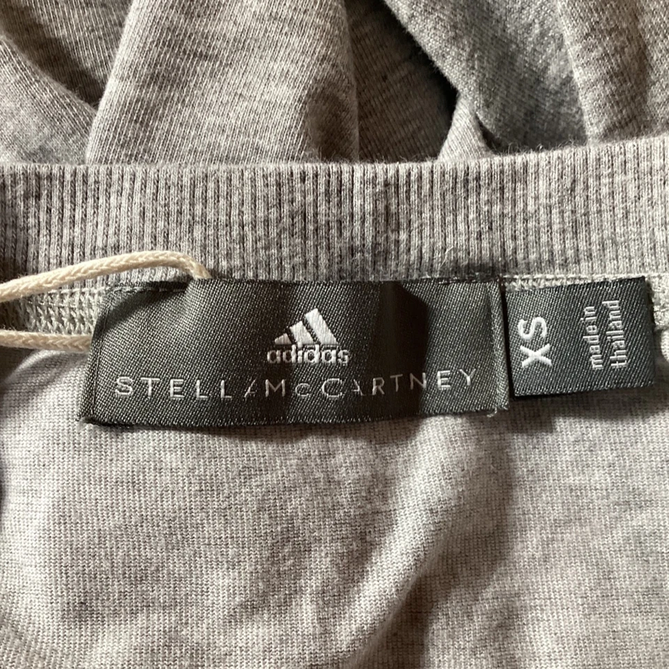 Camiseta sin mangas Stella Mccartney X Adidas en algodón para mujer gris Xs Foto 4 de 4