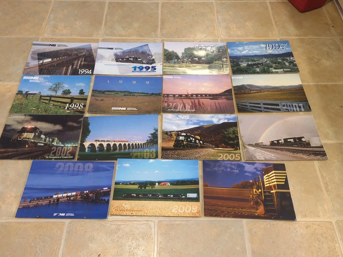 Collectible Railroad Paper Calendars 1994 for sale | eBay