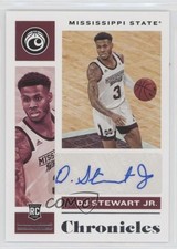 2021-22 Panini Chronicles Draft Picks Rookie Signatures DJ Stewart Jr Auto 0k20
