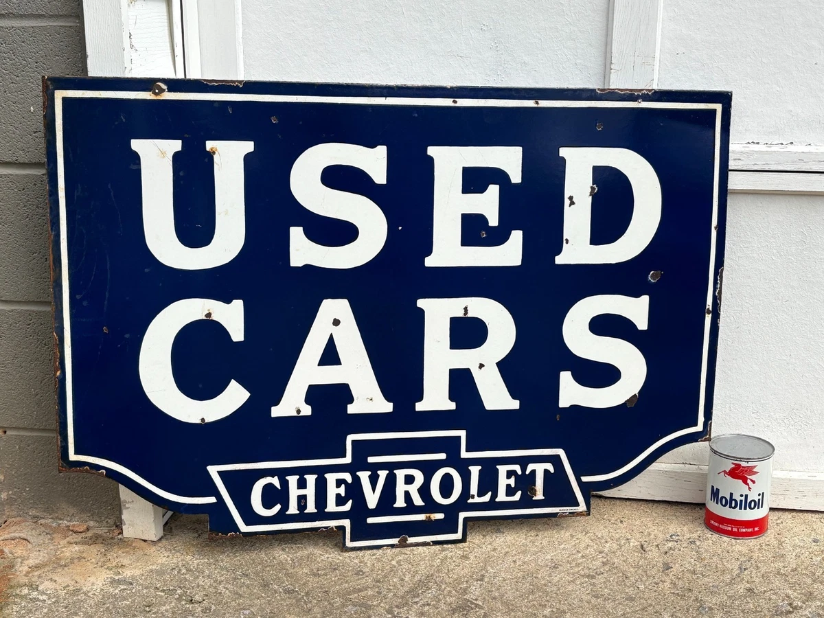 Chevrolet Sign In Original Advertising Signs (1930-1969) for sale