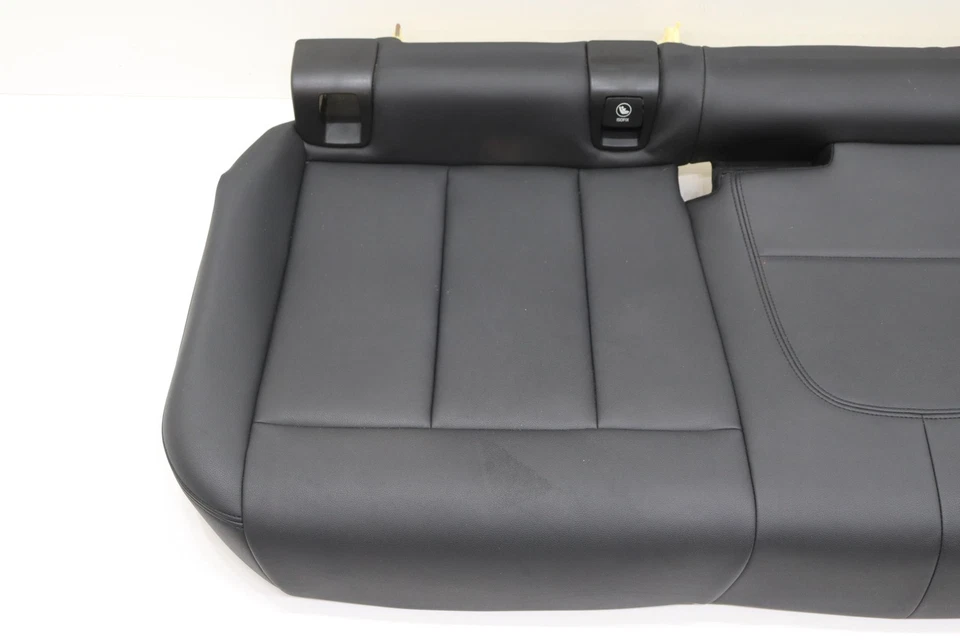 BMW X4 G02 2019-2021 asiento trasero cubierta de cojín inferior fabricante original negro_K8SW Foto 4 de 4