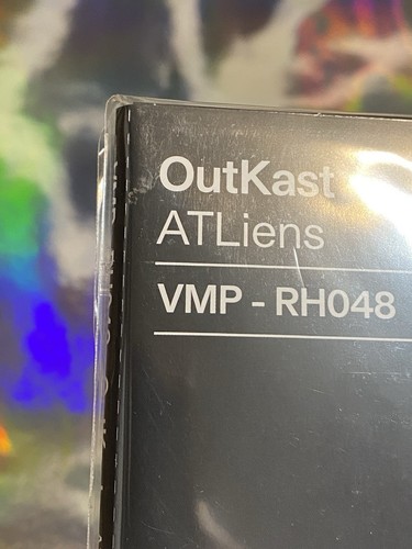 OutKast ATLiens 2LP Green Blue Galaxy Vinyl Me Please VMP w/ Replacement Disc - Picture 5 of 14