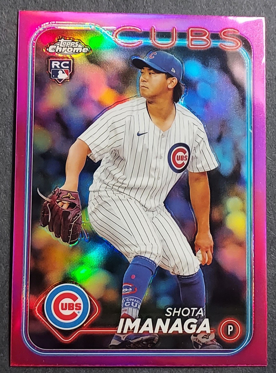 2024 Topps Chrome - Shota Imanaga #121 Pink Refractor (RC)