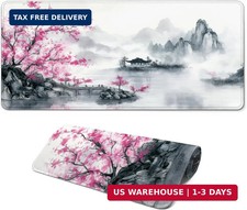 Gaming Mouse Pad, Large 31.5 x 11.8 inches Mousepad, Long Keyboard Pad, Cute Mou