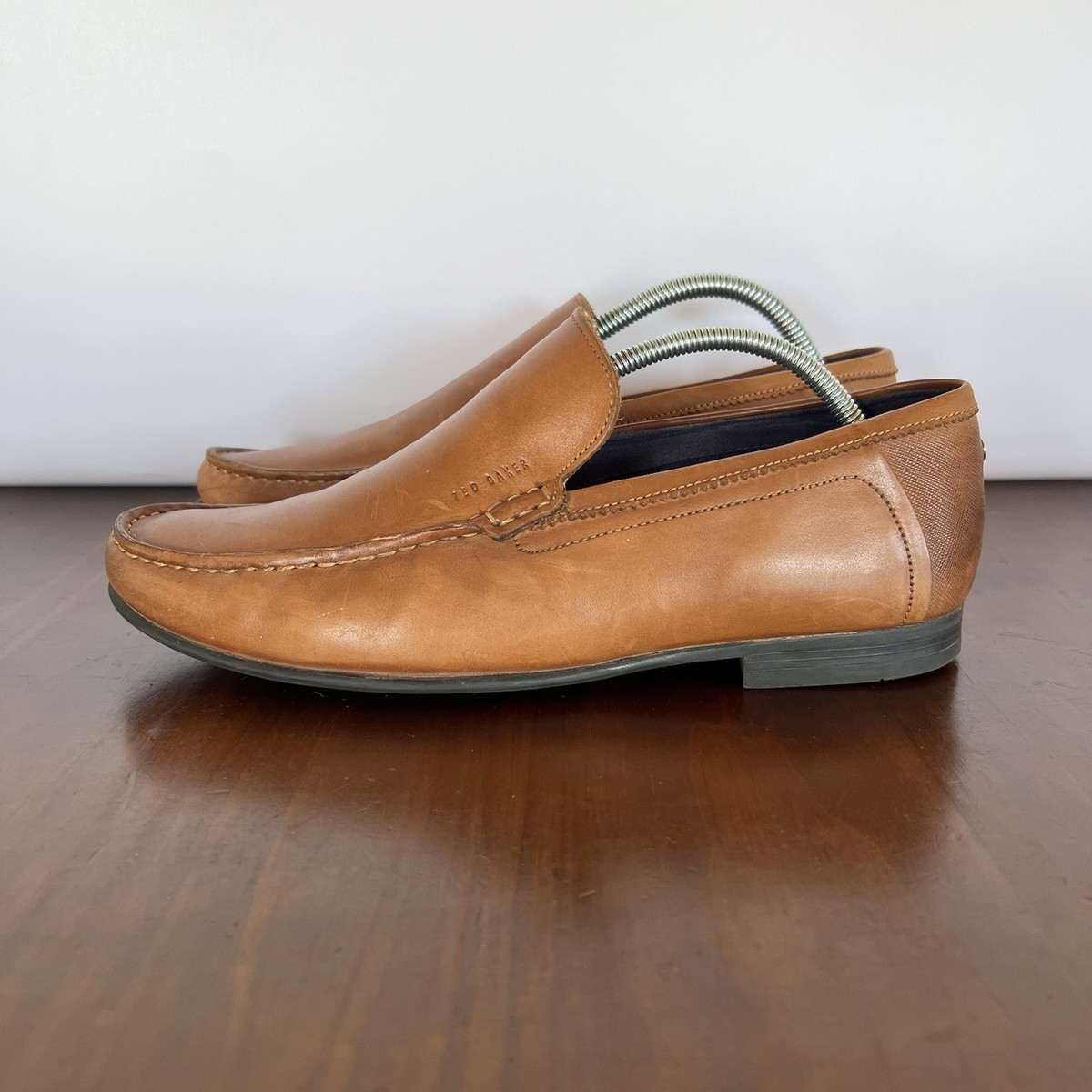 TED BAKER Men\'s LABIS Loafer Tan Suede Leather, Dress Casual Shoes sz.10 M Stone Suede Espadrille Penny Loafers | Brunelo | Ted Baker UK main image 3