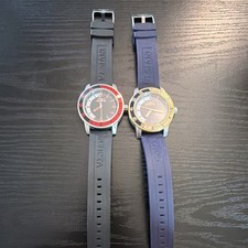 Invicta Lot 2 Analog Date Wristwatches Rubber...