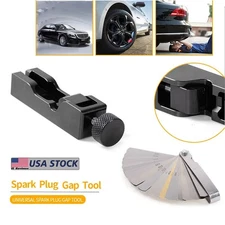 Spark Plug Gap Tool Gapper 32 Blades Feeler Gauge 10mm 12mm 14mm 16mm Measuring