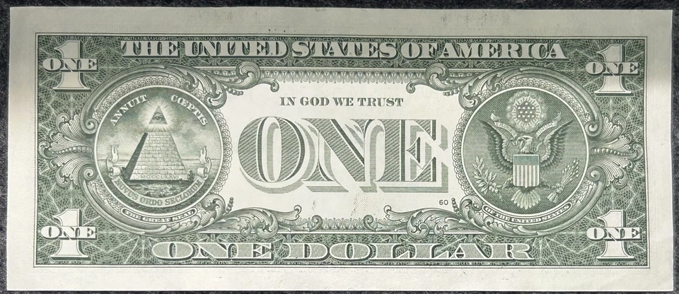 Lot Of 2 ~ 2021 $1 FRN Consecutive Serial Numbers Uncirculated Notes - Image 4 of 4