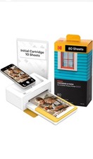 KODAK Dock Plus 4PASS Instant Photo Printer (4x6 inches) + 90 Sheets Bundle 