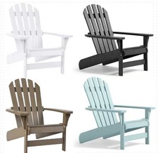 Chaise de jardin premium Keter Tahoe Adirondack - 4 variantes