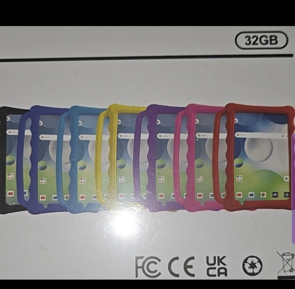 Byybuo K7 7" Display, Android 12 (Go Edition) Blue Kids Tablet. 32Gb internal... - Image 3 of 4