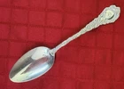 Antique Sterling WALLACE LOUVRE 1893  Spoon SCROLLS ART NOUVEAU 14.86g 5.25”