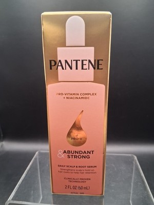 Pantene Pro-V Abundant & Strong Scalp & Root Serum Niacinamide 2 fl oz - New!