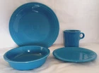 Fiesta Dishes~ 4-Piece Place Setting~ Turquoise