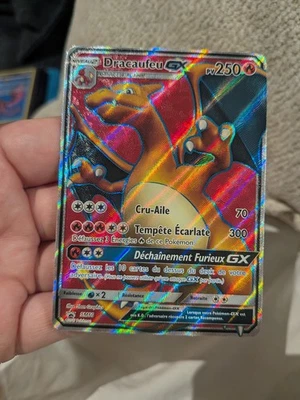 Pokémon JCC Dracaufeu GX SM60 Black Star Promo Holo FR PV 250 2017 - Photo 1/2