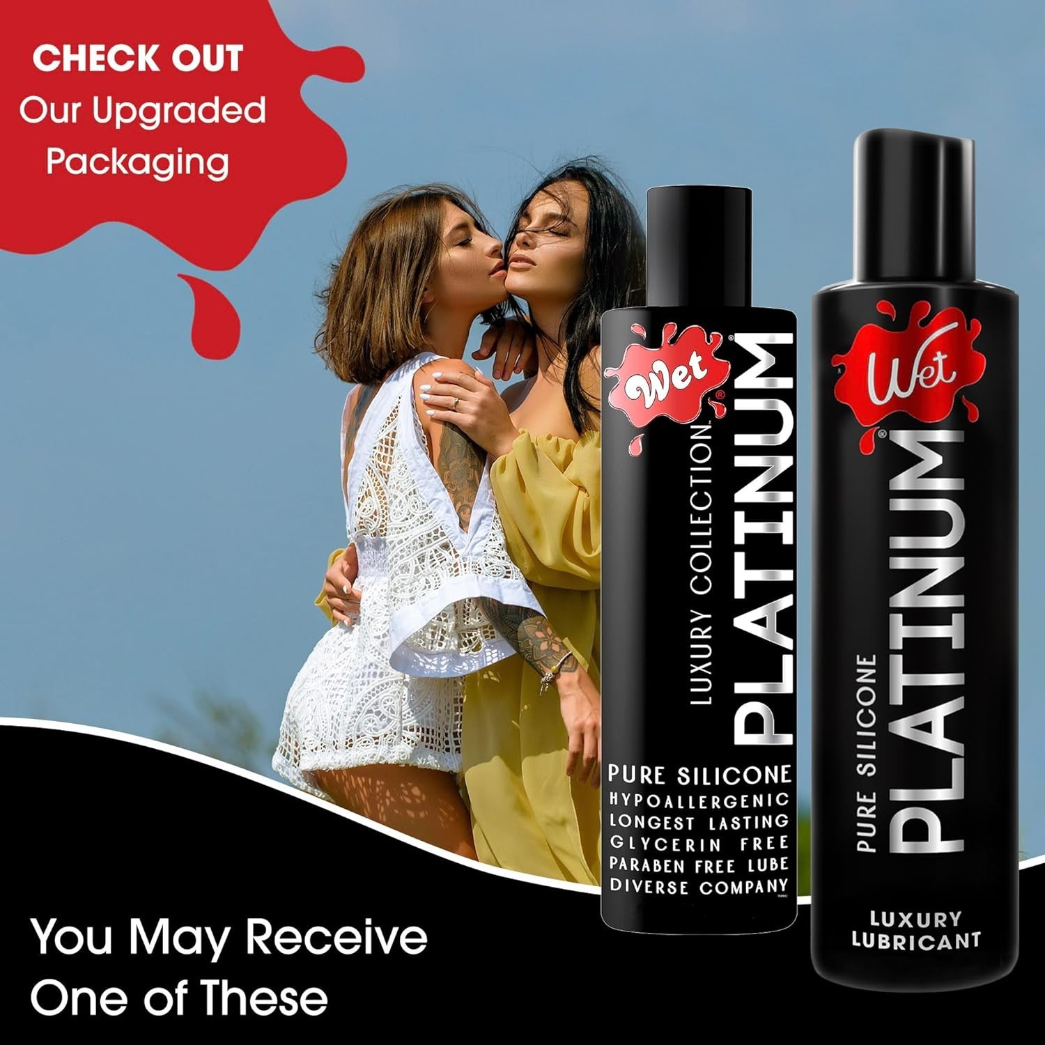 Wet Platinum Silicone Lubricant Long Lasting Waterproof Personal Lube