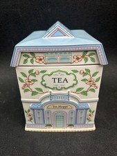 Lenox Village Tea Canister   Tea Shoppe. One ...