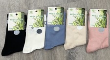 5 Pack Unisex 38-41 US 7-11 Bamboo Socks Multicolor No Show Ankle Low Cut Socks