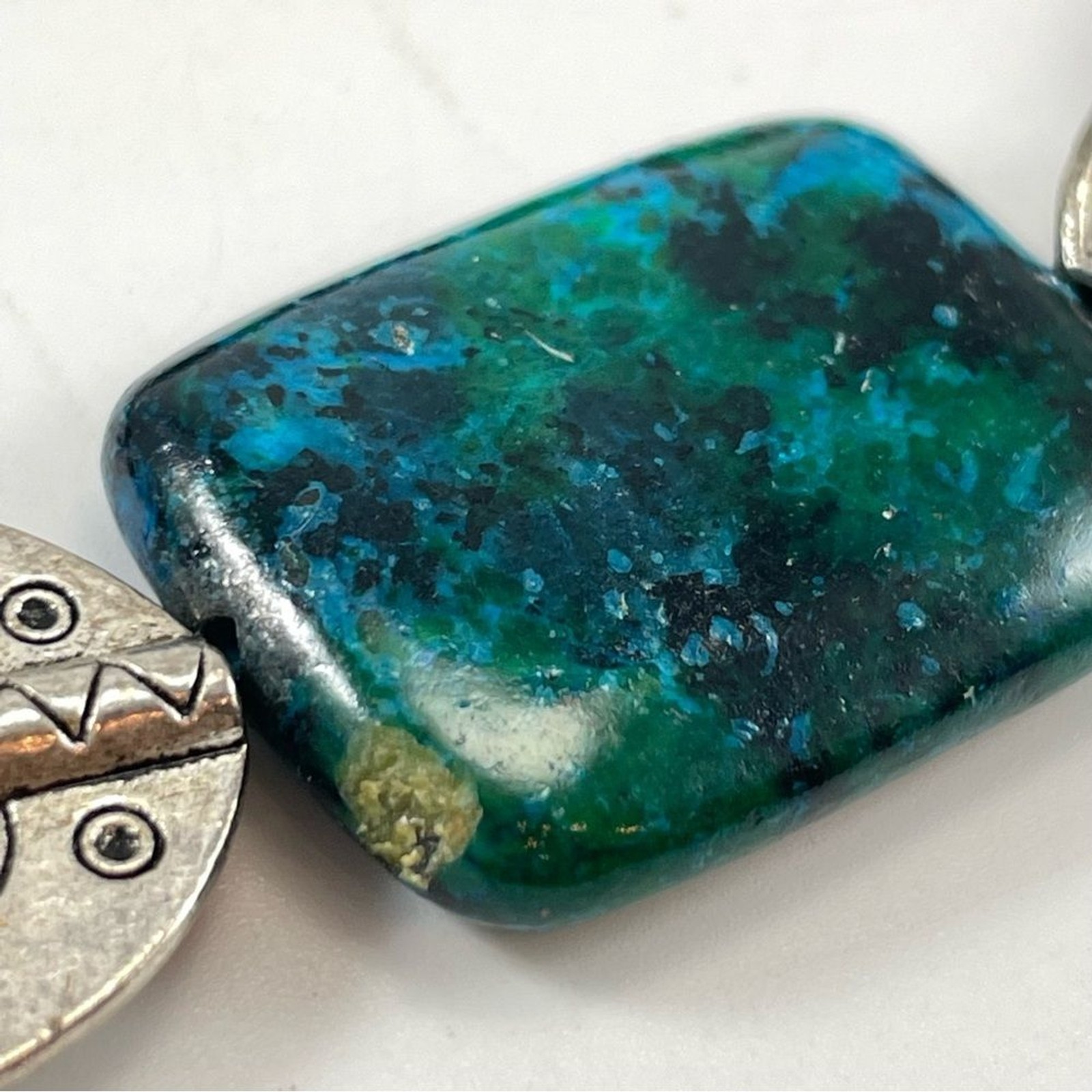 Stunning Unsigned Chrysocolla and Serpentine Gems… - image 7
