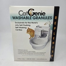 CatGenie Washable Granules for Self Washing Litter Box Litter Cat Toilet