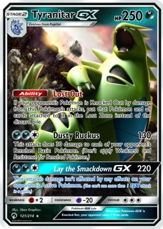 Tyranitar GX