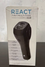 REACT 7-in-1 Vehicle Emergency Multi-Tool Powered by ChargeHub