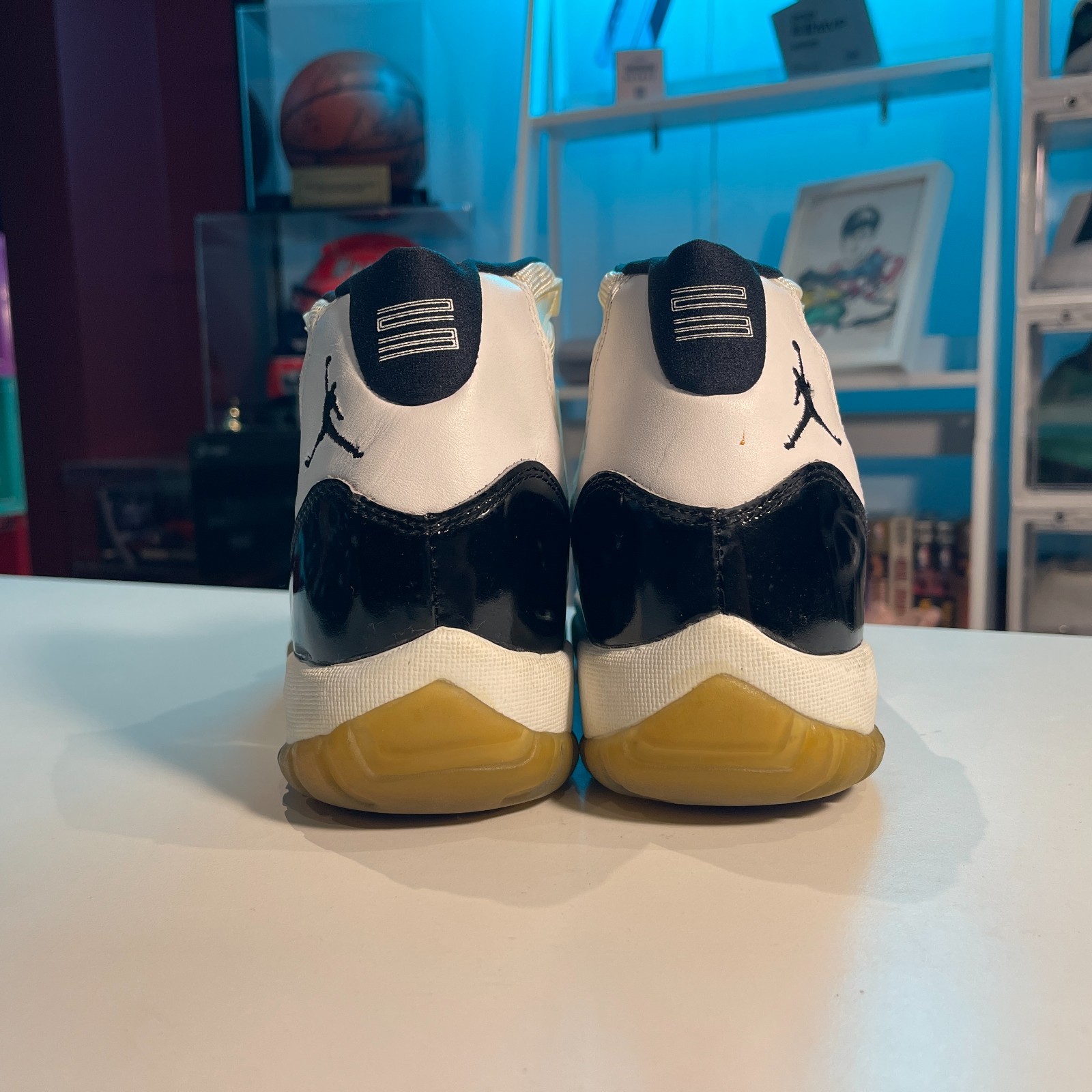 Rare 1995 OG Air Jordan 11 Concord Sneakers US8.5 – Brand New! image 9