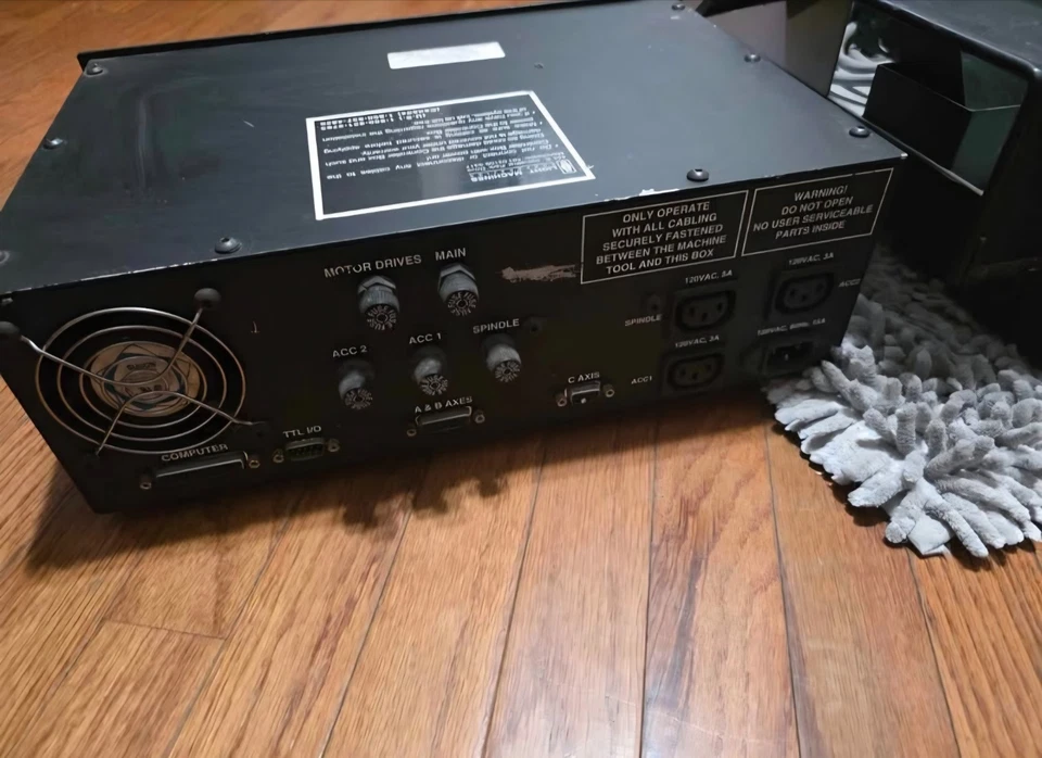 Sherline Mill Cnc Machining Enclosure With X Y Z Motors/ Controller For Parts - Image 4 of 4