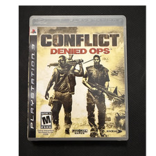 Eidos Conflict: Denied Ops Sony PlayStation 3 PS3 M Shooter Multiplayer NTSC-U/C