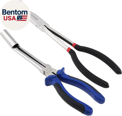 #ad 2 Pcs Spark Plug Wire Removal Tool 11 Inch O Type Spark Plug Disconnect Pliers $26.53