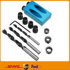 850 Easy Drill System Woodworking Screw Drill Heavy Duty DIY Pocket Hole Jig Kit