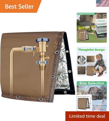 Effective UV-Coated Insulated Cover, 24''x24'' for Backflow & Irrigation Systems