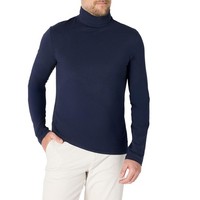 Amazon Essentials Herren Slim Fit Rollkragenpullover Marineblau GrößE L