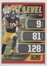 2021 Score Next Level Stats Red JuJu Smith-Schuster #NL14 0d9n