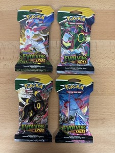 pokemon evolving skies sleeved booster pack Pokemon main image 1