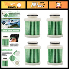 High-performance Fuel Filter Element - 4 Pack Compatible With Various Models