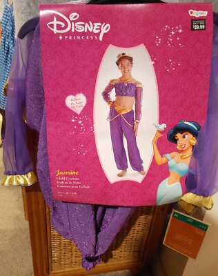 NEW WITH TAGS: Disney Aladdin Princess Jasmine Girls Halloween