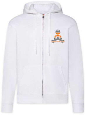 Constructor I Zipper Hoodie Housebuilder Bricklayer Brickie Mason Homebuilder