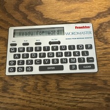 Franklin Word Master WM-1015 Words From Merriam-Webster