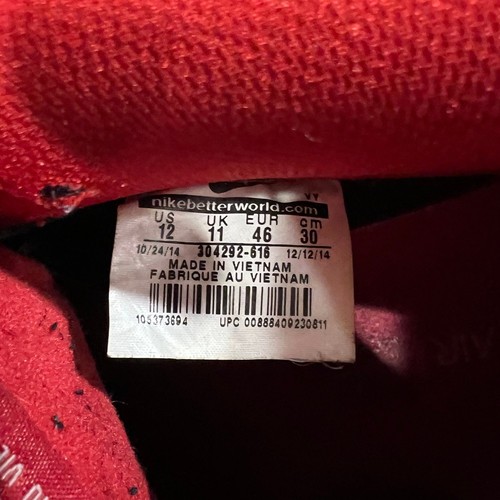 Nike SB Dunk Low ‘Red Patent Leather’ Men’s size 12 - Imagen 10 de 12